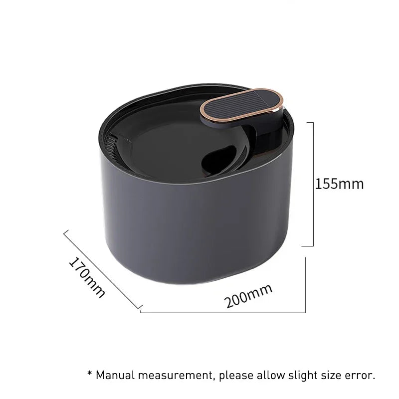 3L Automatic Pet Water Fountain with USB, Silent Drinking Dispenser and Filter for Cats and Dogs