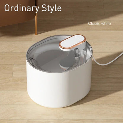 3L Automatic Pet Water Fountain with USB, Silent Drinking Dispenser and Filter for Cats and Dogs